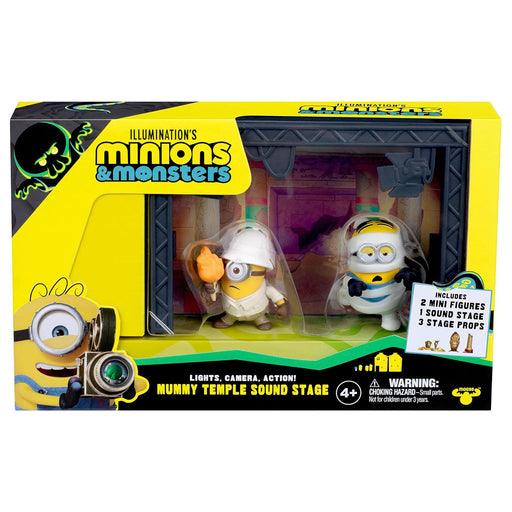 Minions & Monsters Mummy Temple Sound Stage Playset