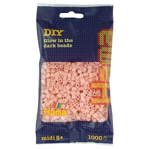 Hama Glow in the Dark Midi Beads (1000 Pack)