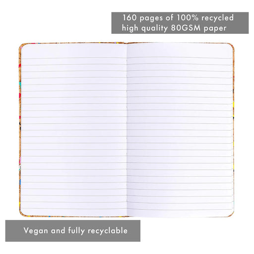 Pukka Planet Cork Notebook 160 Pages