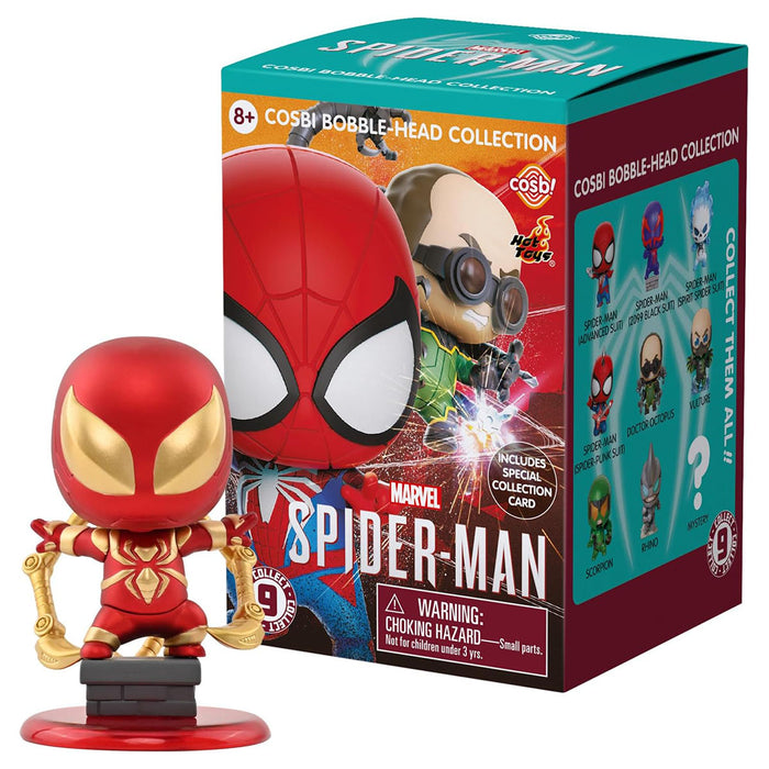 YuMe Marvel Spider-Man Cosbi Bobble-Head Figure (styles vary)