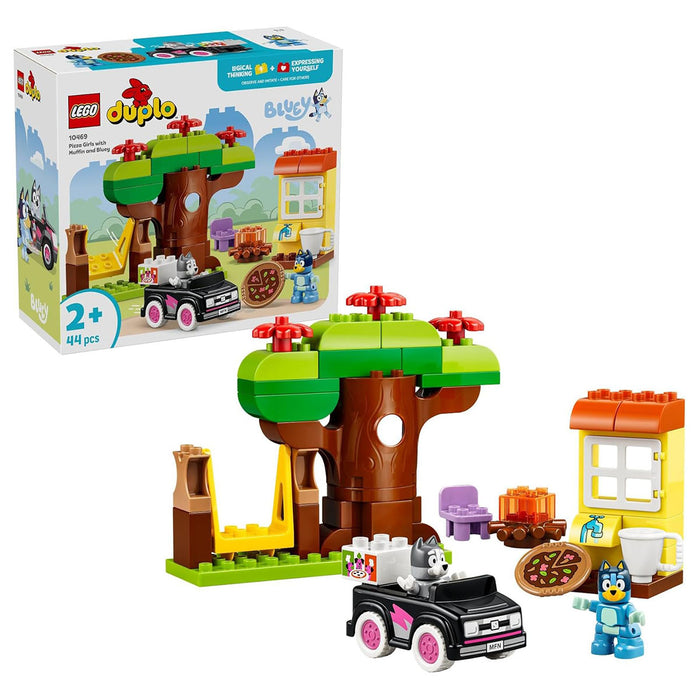 LEGO Duplo Pizza Girls With Muffin And Bluey