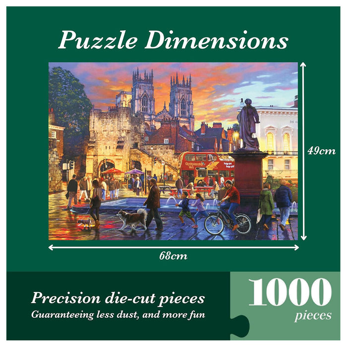 Falcon de luxe A Trip to York 1000 Piece Jigsaw Puzzle