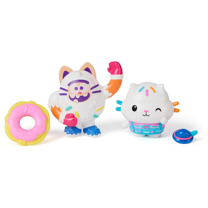  Gabby's Dollhouse: The Movie: Cakey Cat & Cookie Bobby Figures (2 Pack)