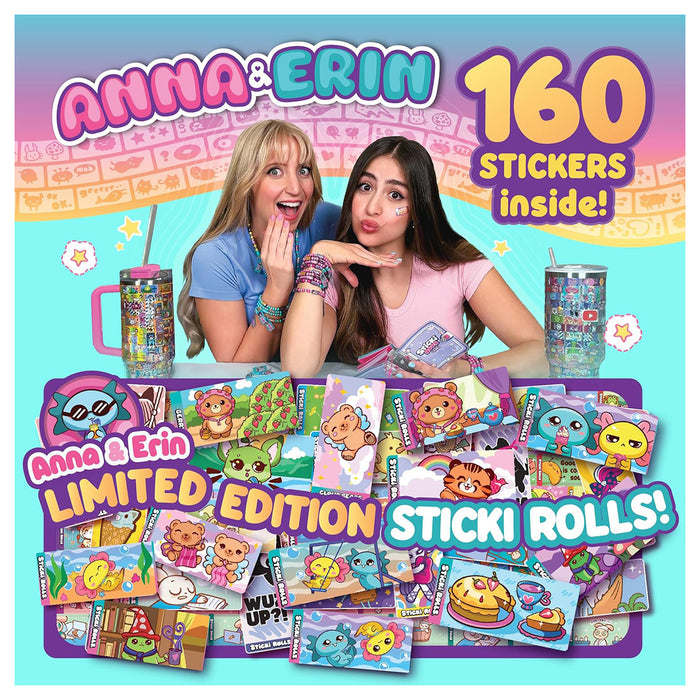 Sticki Rolls Anna & Erin BFF Bracelets Set