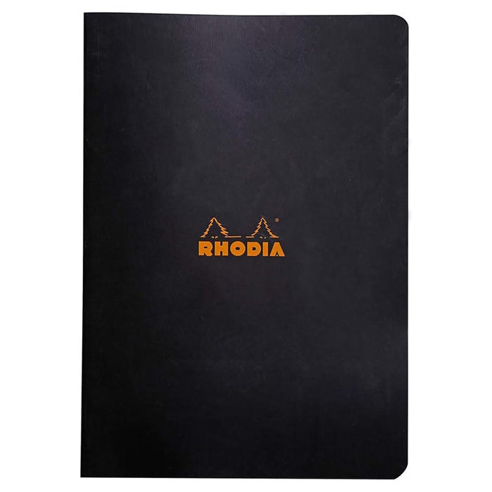 Rhodia Black A4 Notebook Squared 96 Pages