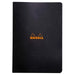 Rhodia Black A4 Notebook Squared 96 Pages