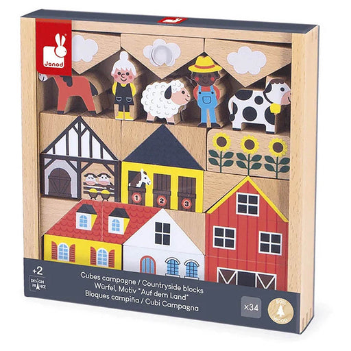 Janod Cross Roads: Countryside Blocks 