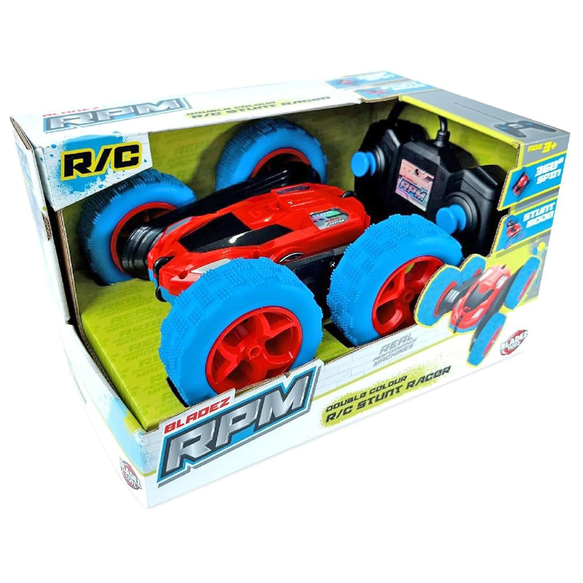 Bladez RPM Double Colour RC Stunt Racer Car Red — Booghe