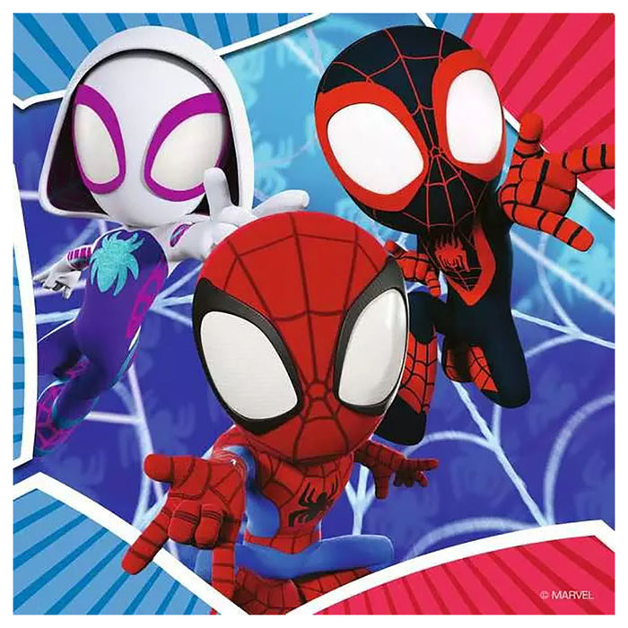 Ravensburger Marvel Spidey & his Amazing Friends 3 x 49 Piece Jigsaw Puzzles