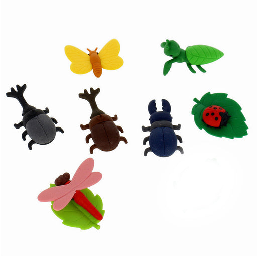 Iwako Bugs Hunt Eraser Set