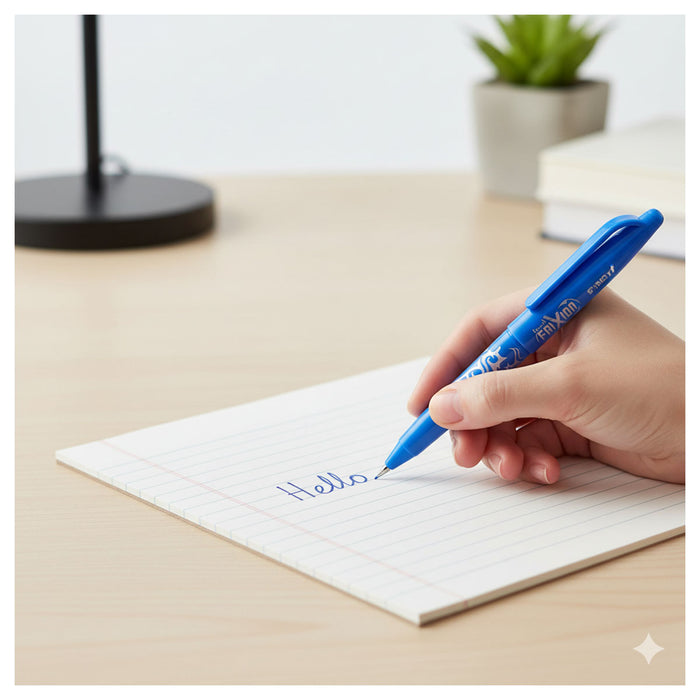 Pilot FriXion Ball M Blue Rollerball Pen