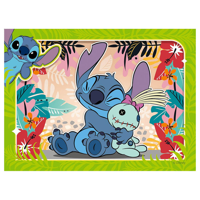 Disney Stitch 4 in a Box Puzzles