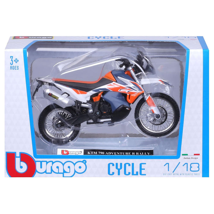 Bburago KTM 790 Adventure R Rally Motorbike