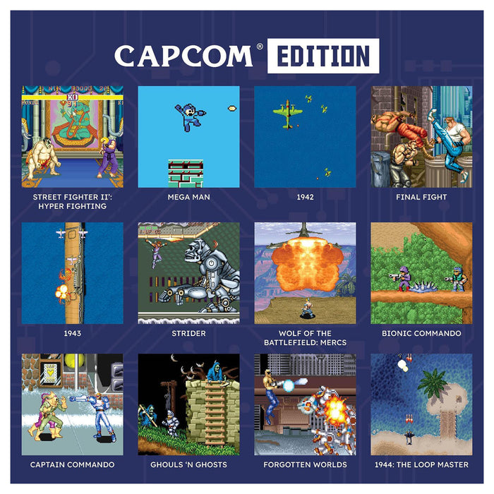 Evercade Capcom Edition Super Pocket Gaming Device