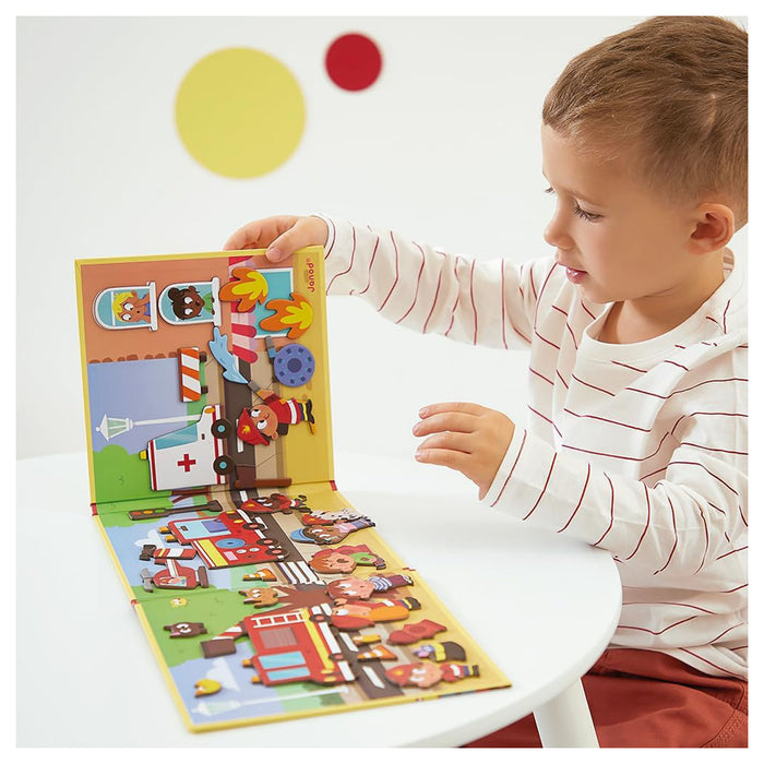 Janod Magneti'Stories Firefighters Set