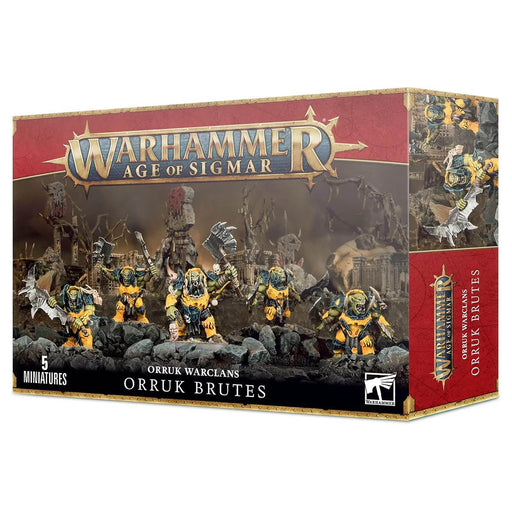 Warhammer Age of Sigmar: Orruk Warclans: Orruk Brutes Miniatures Set