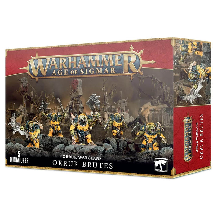 Warhammer Age of Sigmar: Orruk Warclans: Orruk Brutes Miniatures Set