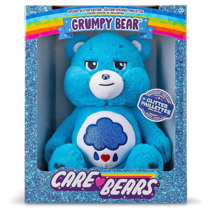 Care Bears Grumpy Bear Special Glitter Edition 35cm Plush (UK Exclusive)