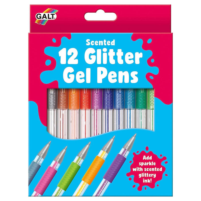 Galt 12 Scented Glitter Gel Pens