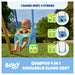 Bluey Quadpod 4-in-1 Growable Swing Seat