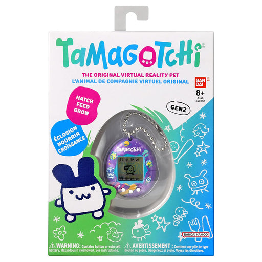 Tamagotchi Gen 2 Purple Planets & Space Virtual Reality Pet
