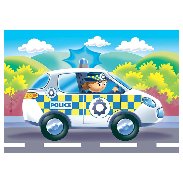 Ravensburger Rescue Vehicles 4 in a Box Jigsaw Puzzles