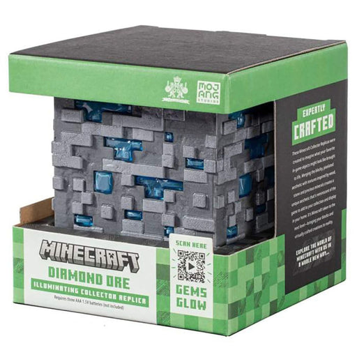Minecraft Diamond Ore Illuminating Collector Replica