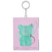 Mini Glam Bear Shimmer Lotion Fuzzy Slippers Keychain