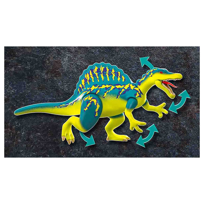 Playmobil Dino Rise Spinosaurus Double Defence Power Playset