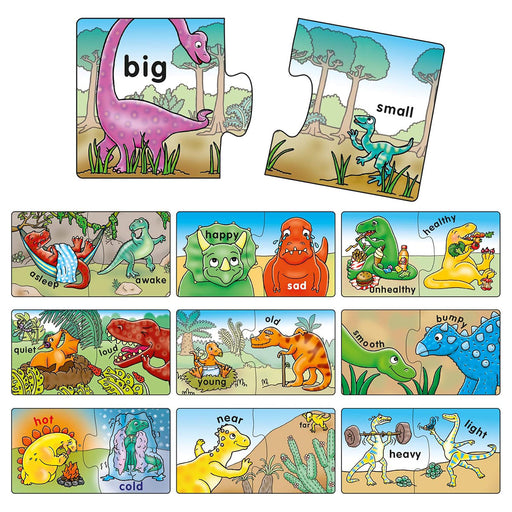 Orchard Toys Dinosaur Opposites Activity Puzzles