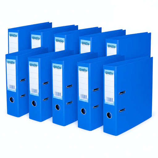 Lever Arch A4 File Blue 10 Pack