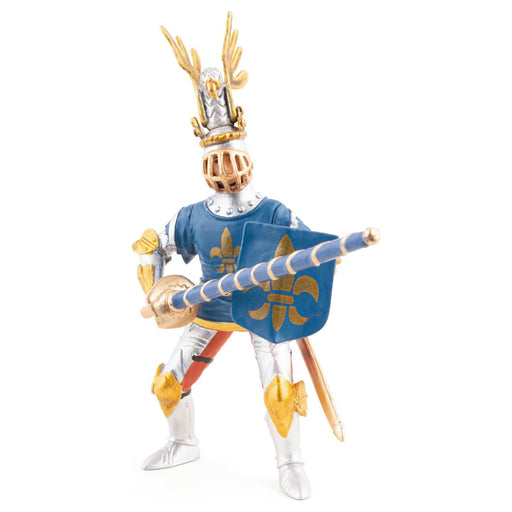 Papo Fantasy World Blue Knight Fleur de Lys Figure