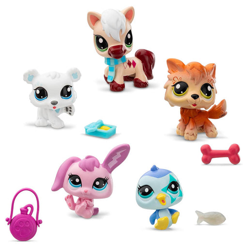 Littlest Pet Shop Winter Besties Collector Set Figures (5 Pack)