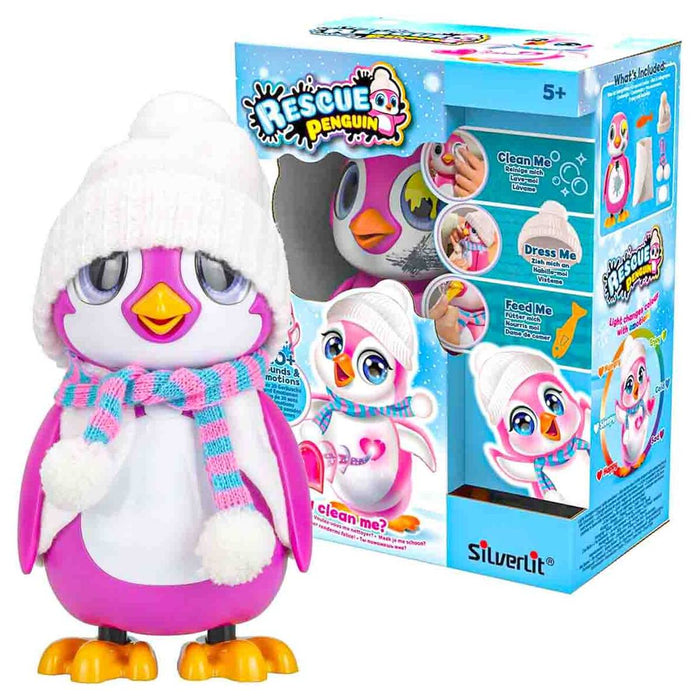 Rescue Penguin Interactive Pet Pink