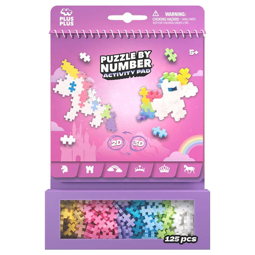 Plus-Plus Puzzle by Number Fairy Tale Activity Pad  