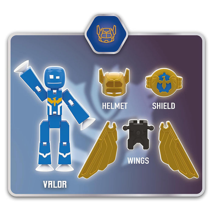 StikBot Legendz Valor & Ruebell Figures (2 Pack)