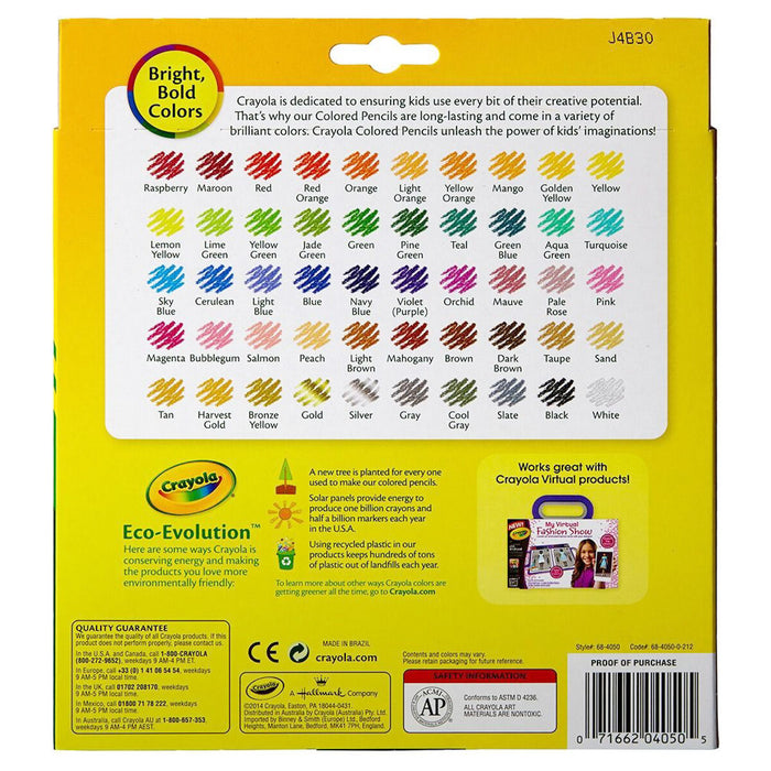 Crayola Coloured Pencils (50 Pack)