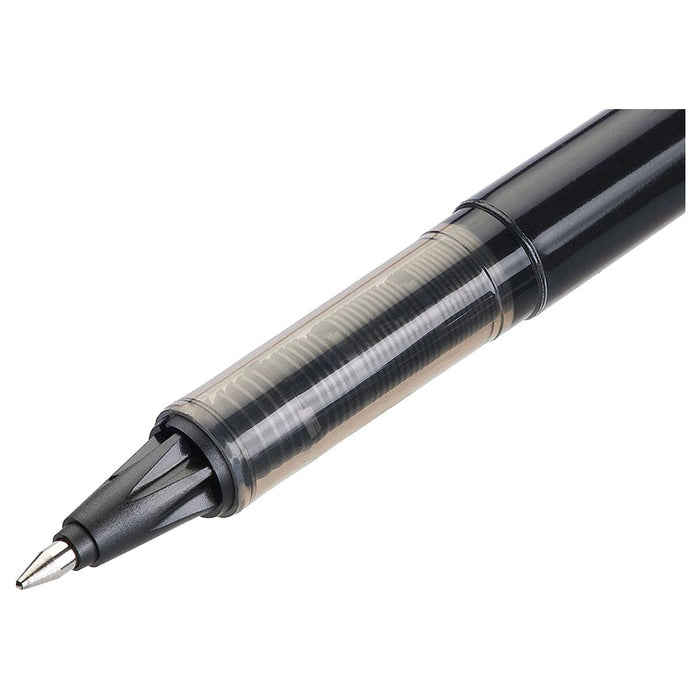 Pilot V Ball M 0.7 Black Rollerball Pen (3 Pack)