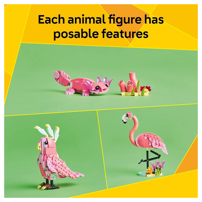 LEGO Creator 3-in-1 Pink Flamingo 31170 Building Set
