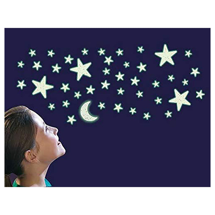 Glow Glitter Stars Set