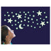 Glow Glitter Stars Set