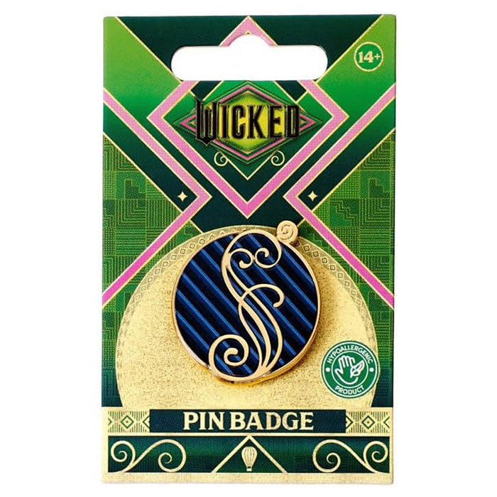 Wicked Blue Shiz Logo Pin Badge