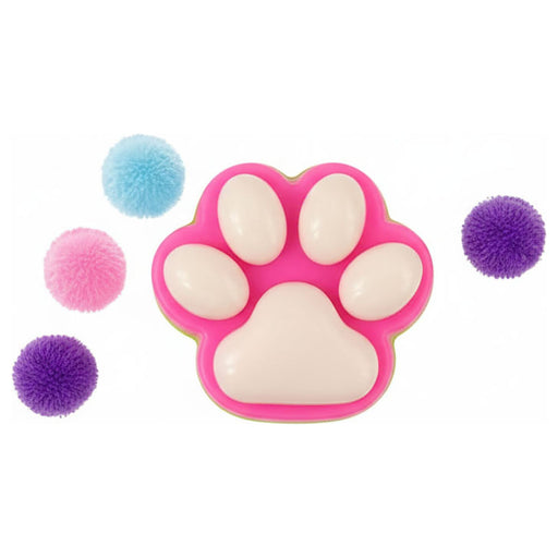 Squeezos Rainbow Cat Paw Squishy Toy 1 Piece