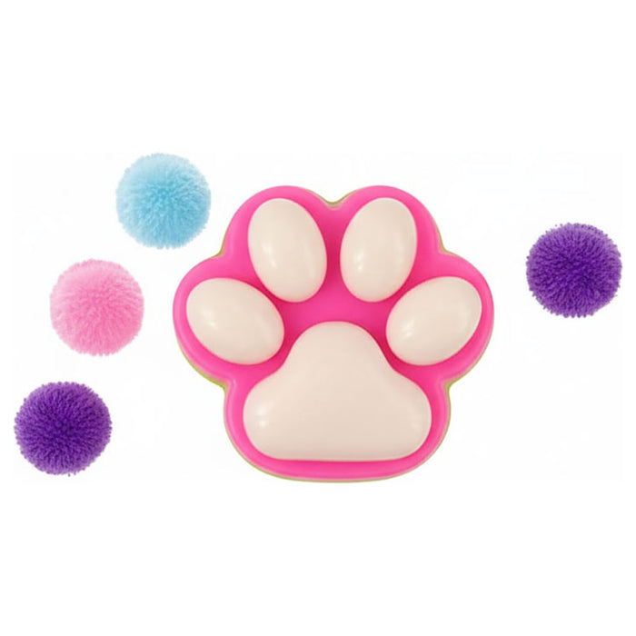Squeezos Rainbow Cat Paw Squishy Toy 1 Piece