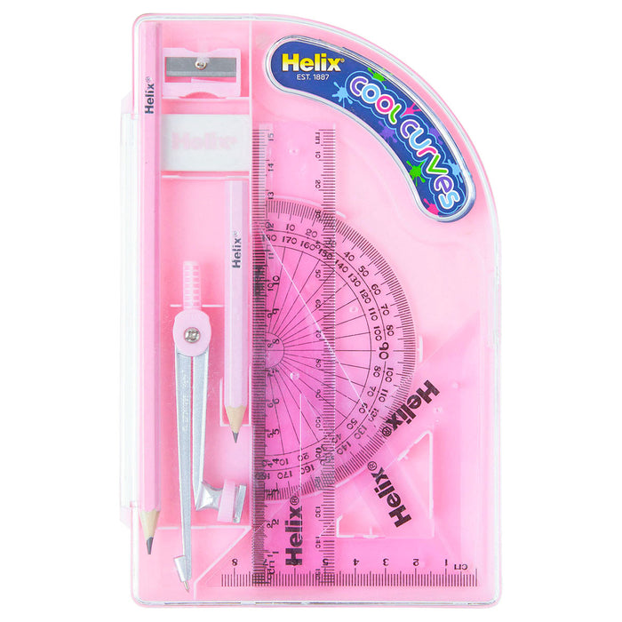 Helix Cool Curves Maths Set Pastel (styles vary)