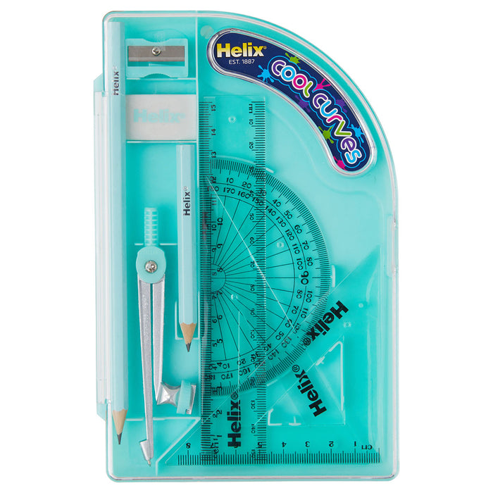Helix Cool Curves Maths Set Pastel (styles vary)