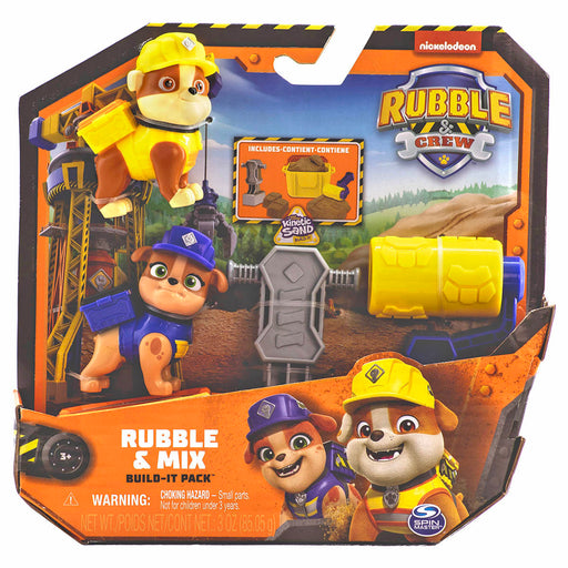 PAW Patrol Rubble & Crew Build-it Pack (styles vary)