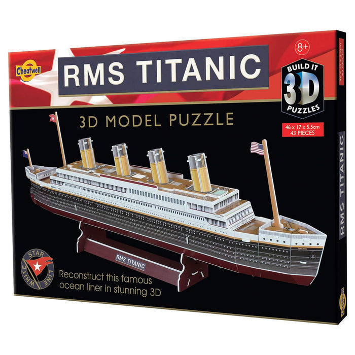 RMS Titanic 3D Model Puzzle
