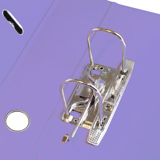 Lever Arch A4 File Lavender 10 Pack 