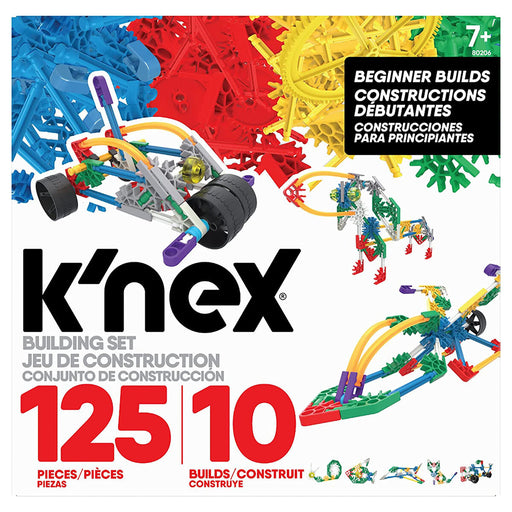 K'nex Beginner Builds 10 Model Building Set